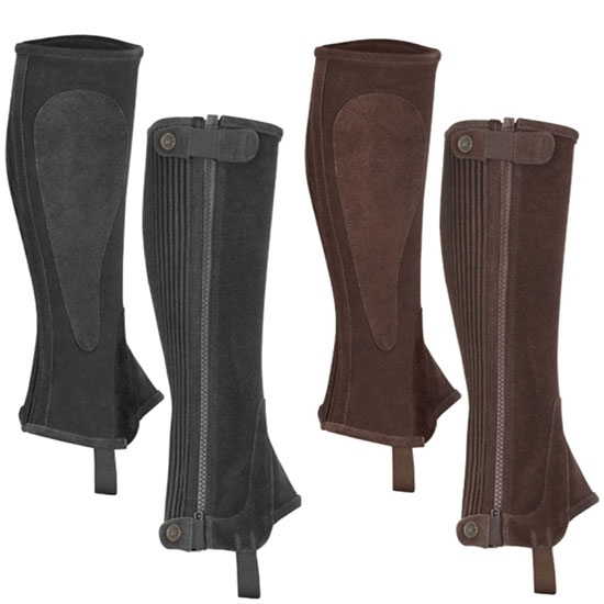 Shires Moretta Sueda Half Chaps Adults