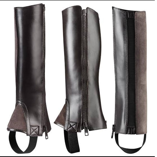 Ariat Kids Stable Half Chap Chocolate 